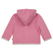 Fleece-Jacke "Grape (Wein), Kapuze mit...