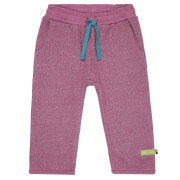 Hose "Grape Melange Strick" mit Fleece-Futter:...
