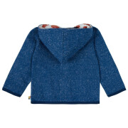 Strick-Jacke "Ultramarin Melange" mit...