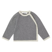 Wickeljacke "Grau + Sand Strick Picasso" - auch...