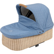Babykorb "Vergissmeinicht", geflochten, Ida/Lux...