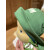 Pickapooh Feuerwehr Strick "green tea + geringelt" UV60"