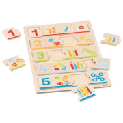 Puzzle "Lerne zählen" je 4 Puzzelteile pro...