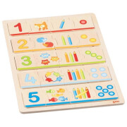Puzzle "Lerne zählen" je 4 Puzzelteile pro...