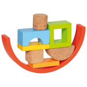 Bausteinkasten "Kunterbunt aus Holz + Kork im...