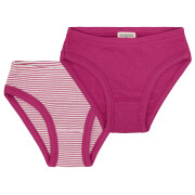 Doppelpack Slips "Azalea" aus Feinripp, loud +...