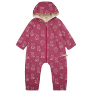 Wasserabweisender Overall "rouge mit Eulen" mit...