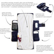 Wickeltasche-Reise-Wickelmatte "OutdoorBaby-Clutch...