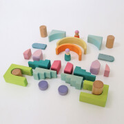 Grimms "Bauwelt Wolkenspiel mit Pastellfarben",...