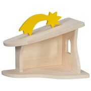 kleines Puppenhaus = Krippe = Stall, Holztiger, inkl....