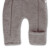 Wollfleece-Overall "sand melange - Winteroverall" mit Umschlägen und Reißverschlüssen, 100% Wolle (kbT), Kapuzenfutter: 100% Baumwolle (kbA)