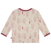 Shirt "Seepferdchen rouge", natur/brombeere...