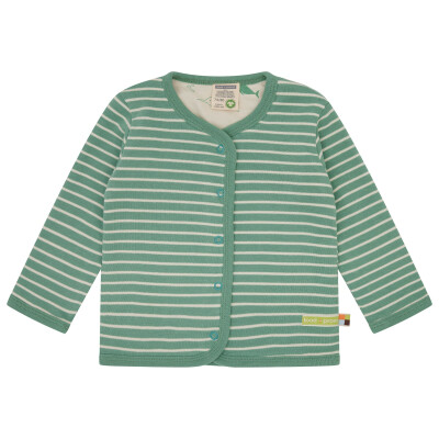 Wendejacke "außen bamboo/gestreift", 100% Baumwolle (kbA)