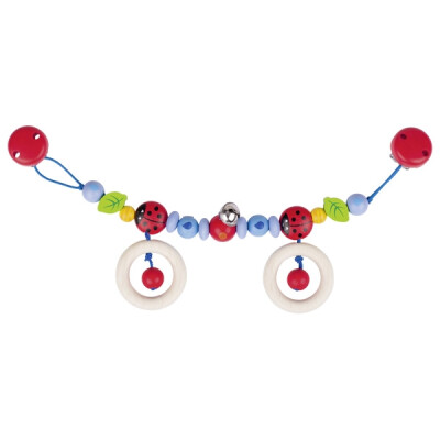 Kinderwagenkette "Marienkäfer I", ca. 40cm