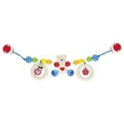 Kinderwagenkette "Herzbär mit Clips", ca....