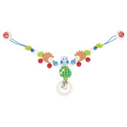 Kinderwagenkette "Igel und Eule", ca. 44cm