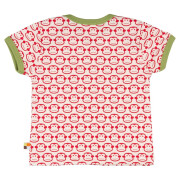 T-Shirt "rote Affen", "100%"...