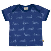 T-Shirt "Nilpferd auf ultramarine", 100%...