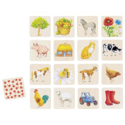 Memospiel "Auf dem Land - im Holzkasten"...