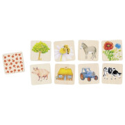 Memospiel "Auf dem Land - im Holzkasten"...