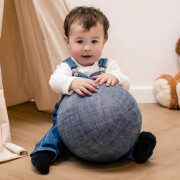 Ballonhülle "Popeline Denim - Hoppediz...