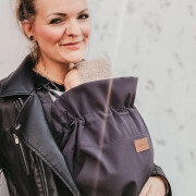 Tragecover "Softshell, grau , Hoppediz"