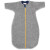 Schlafsack mit Armen, Wollfleece, 100% Wolle (kbT), grau