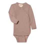 Wickelbody "altrosa dustyrose", 70% Wolle...