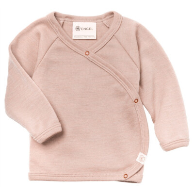 WickelShirt "altrosa dustyrose", 70% Wolle (kbT)/30% Seide
