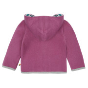 Jacke "Wollfleece Grape", Kapuze, Wolle (kbT),...