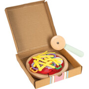 Pizza-Set mit Klettverschluss und Pizzaroller