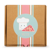 Pizza-Set mit Klettverschluss und Pizzaroller