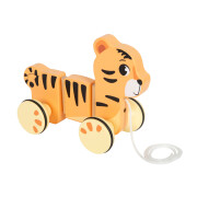 Nachziehtier Tiger "Safari", Holz, massiv