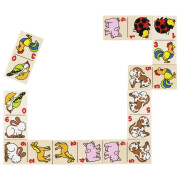 Dominospiel "Tiermotive - im Holzkasten" 28-teilig