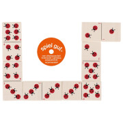 Dominospiel "Marienkäfer" 28-teilig