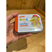 5 Fadenspiele in der Blechdose "Peggy Diggledey", 1 Set