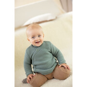 Baby-Jacke "Jade disana", Wolle (kbT), gestrickt