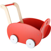 Puppenwagen "rot", Holz
