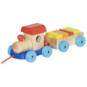 Nachzieh-Zug "Marseille" mit 4 Bauklötzen