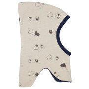 Schlupf-Wendemütze "ultramarine mit Schafen...