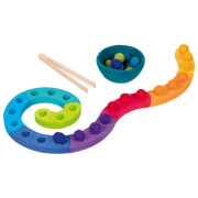 Farbsortierspiel und Adventsspirale