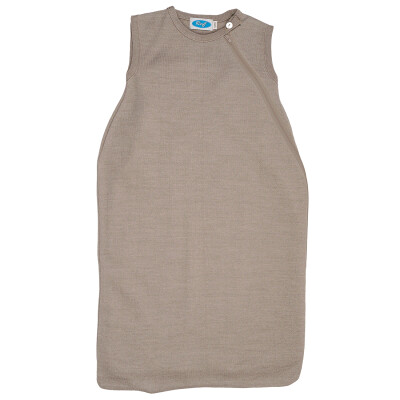 Schlafsack "beige - Savanne Wolle/Seide-Frottee" - ohne Arme