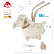 Mini-Spieluhr fehn NATUR Schaf, ca. 14 cm