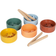 Sortierspiel mit Zange nach Montessori-Art