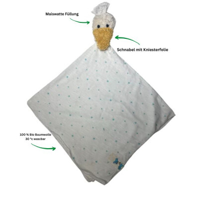 Schnuffeltuch mit "Gans"