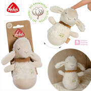 Mini-Stehauf Schaf fehn NATUR mit Klangkugel