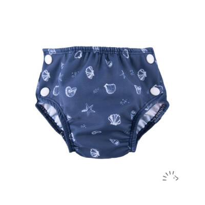 Badewindel "Muscheln auf marine"