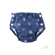 Badewindel "Muscheln auf marine"