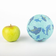 Ball Haie auf Aqua-blau, klein, Kautschuk