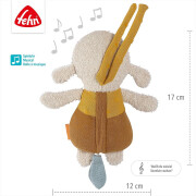 Mini-Spieluhr "Schaf mit Ocker" fehn NATUR ,...